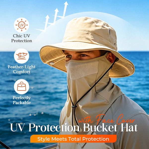 SunShield Packable UV Bucket Hat