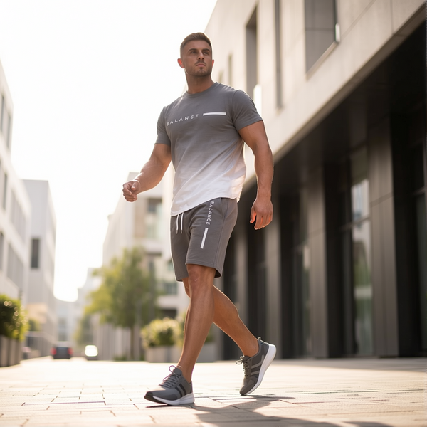 Gradient Comfort Tee & Shorts